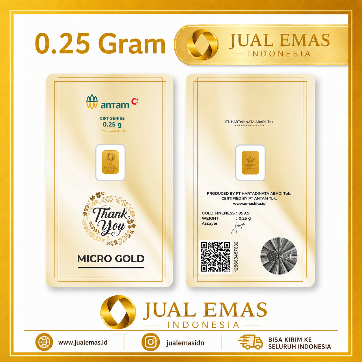 Emas 0.25g