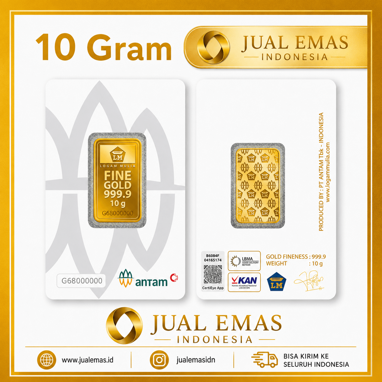 Emas 10g