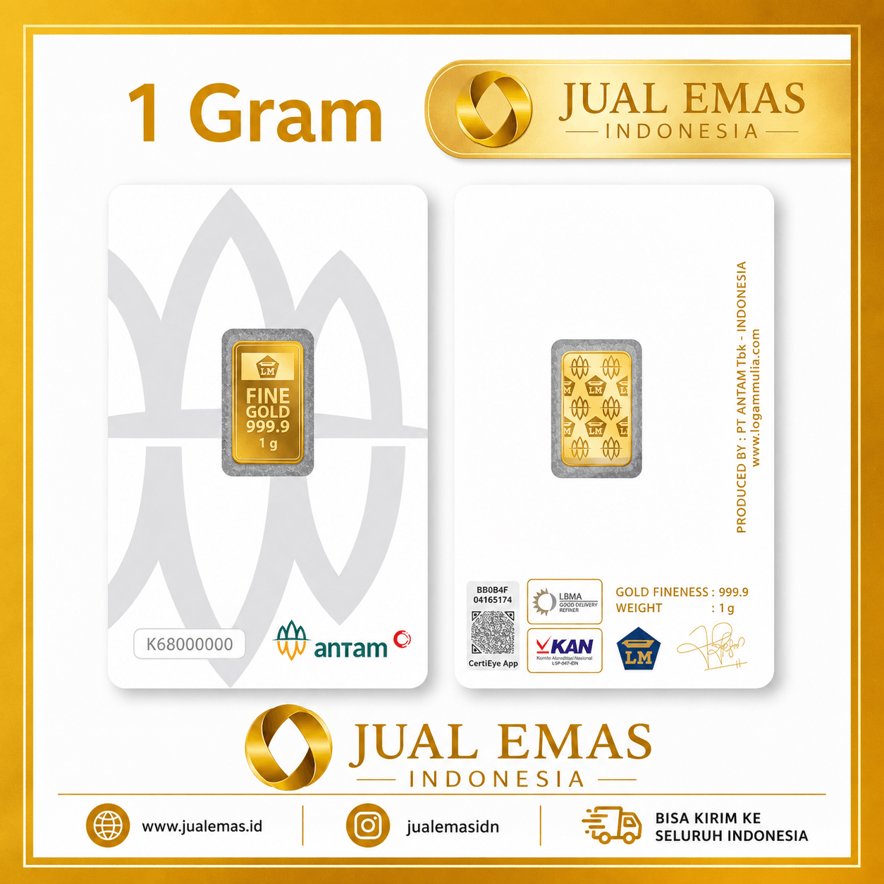 Emas 1g
